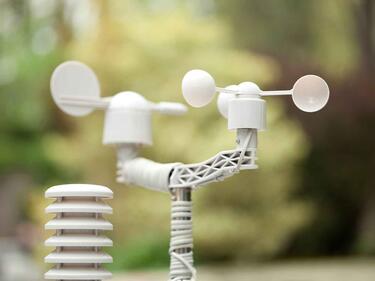 Die Wetterstation wird mit den Smart Home-Geräten verknüpft.